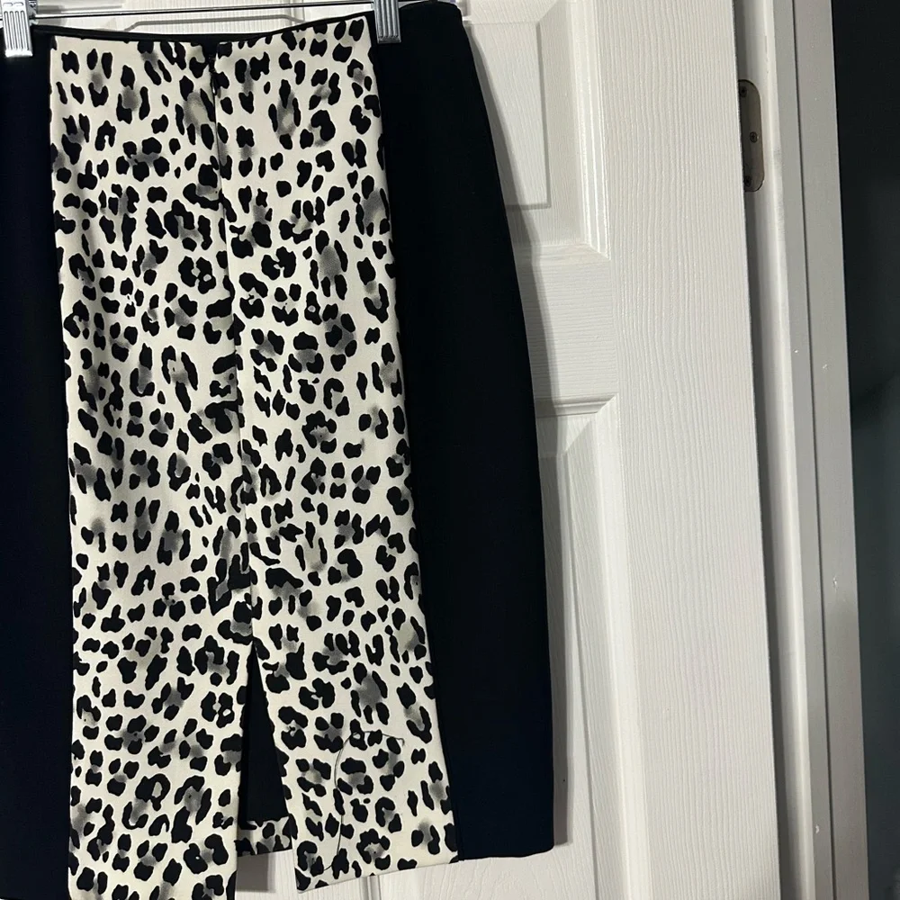 NWT White House Black Market Leopard Print Pencil Skirt - Picture 10 of 14